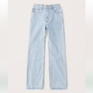 Abercrombie & Fitch 90’s Relaxed High Rise Straight Women's Jeans size 27